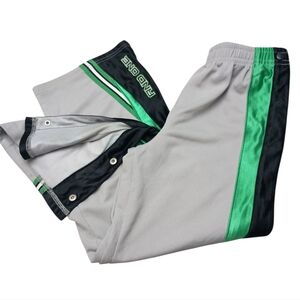 AND1 Gray Pants with Green and Black Accents